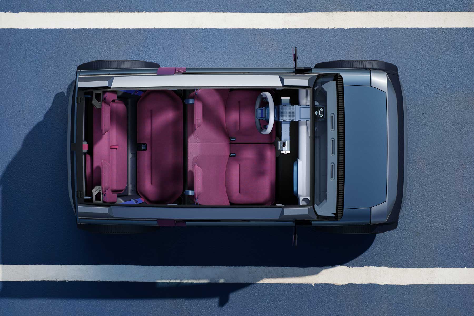 Dacia Hipster concept foto asientos