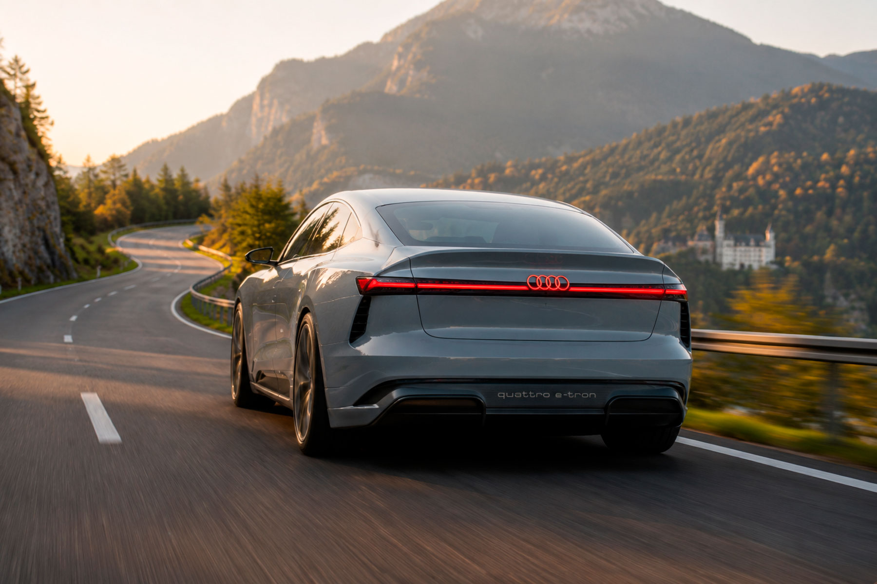 Audi Quattro e-tron render 2026