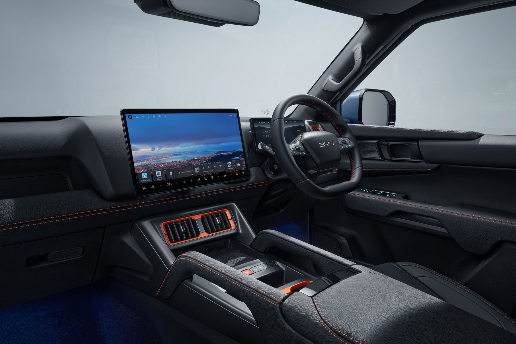 BYD Shark foto interior