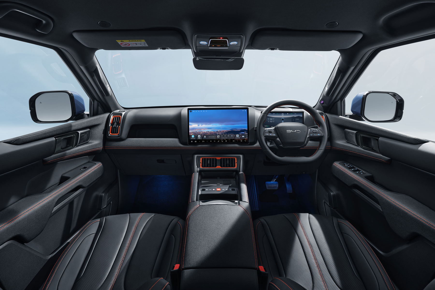 BYD Shark foto interior
