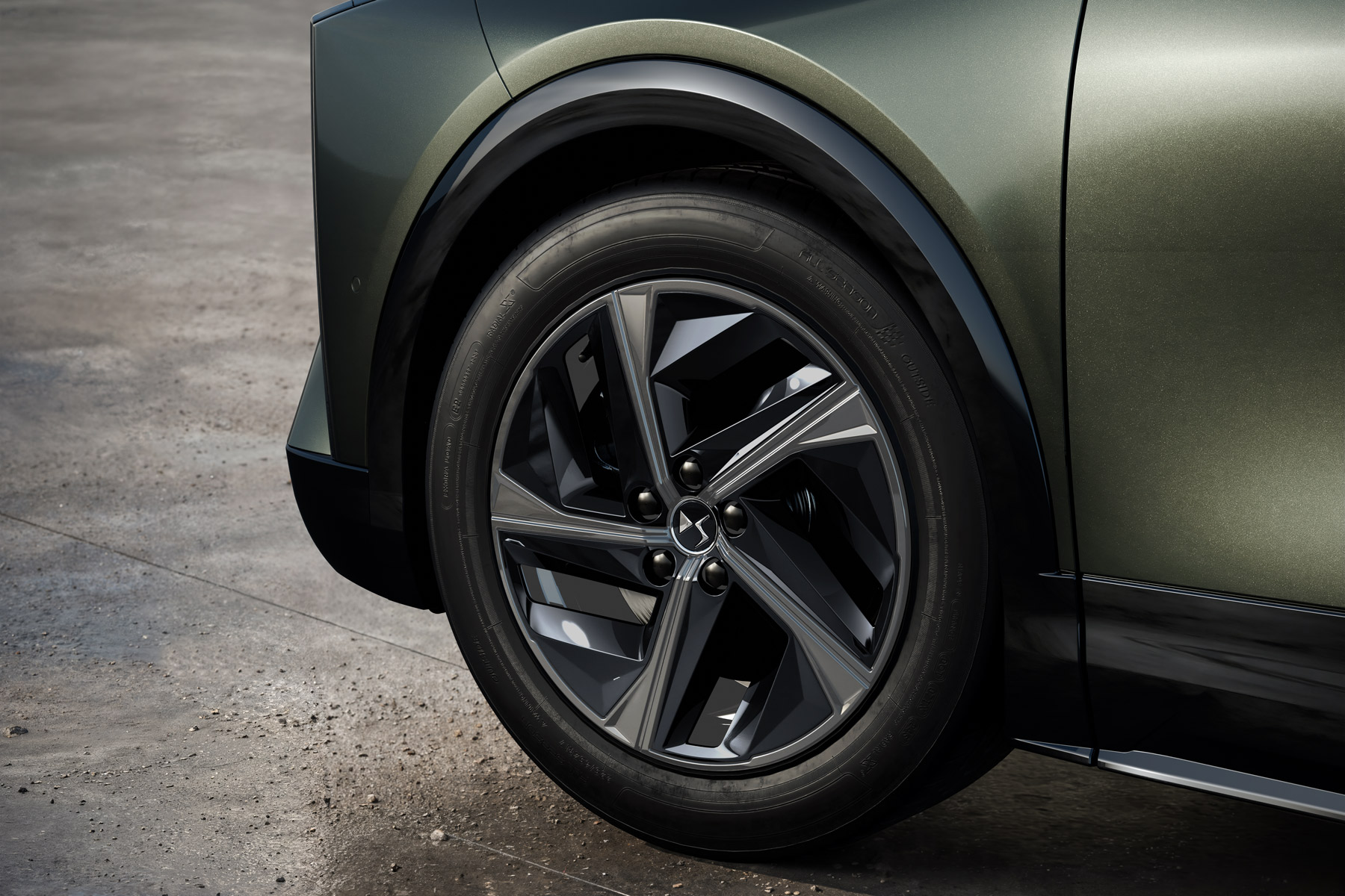 DS Nº7 detalle llanta foto