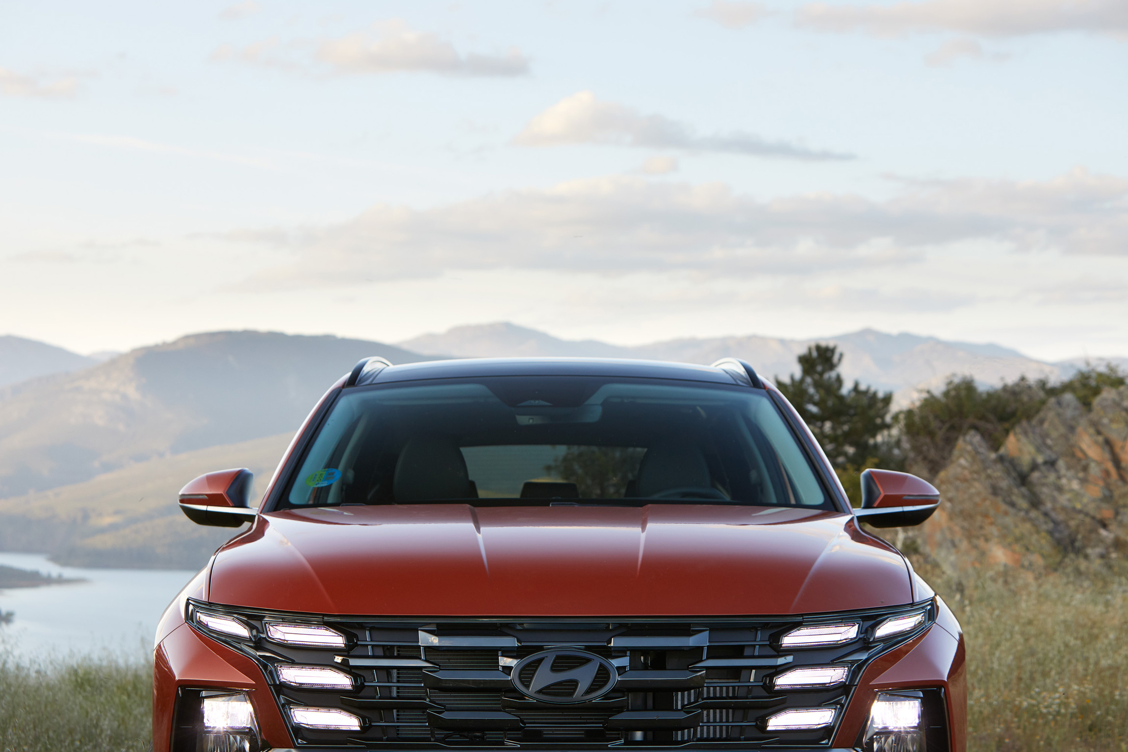 Hyunday Tucson frontal