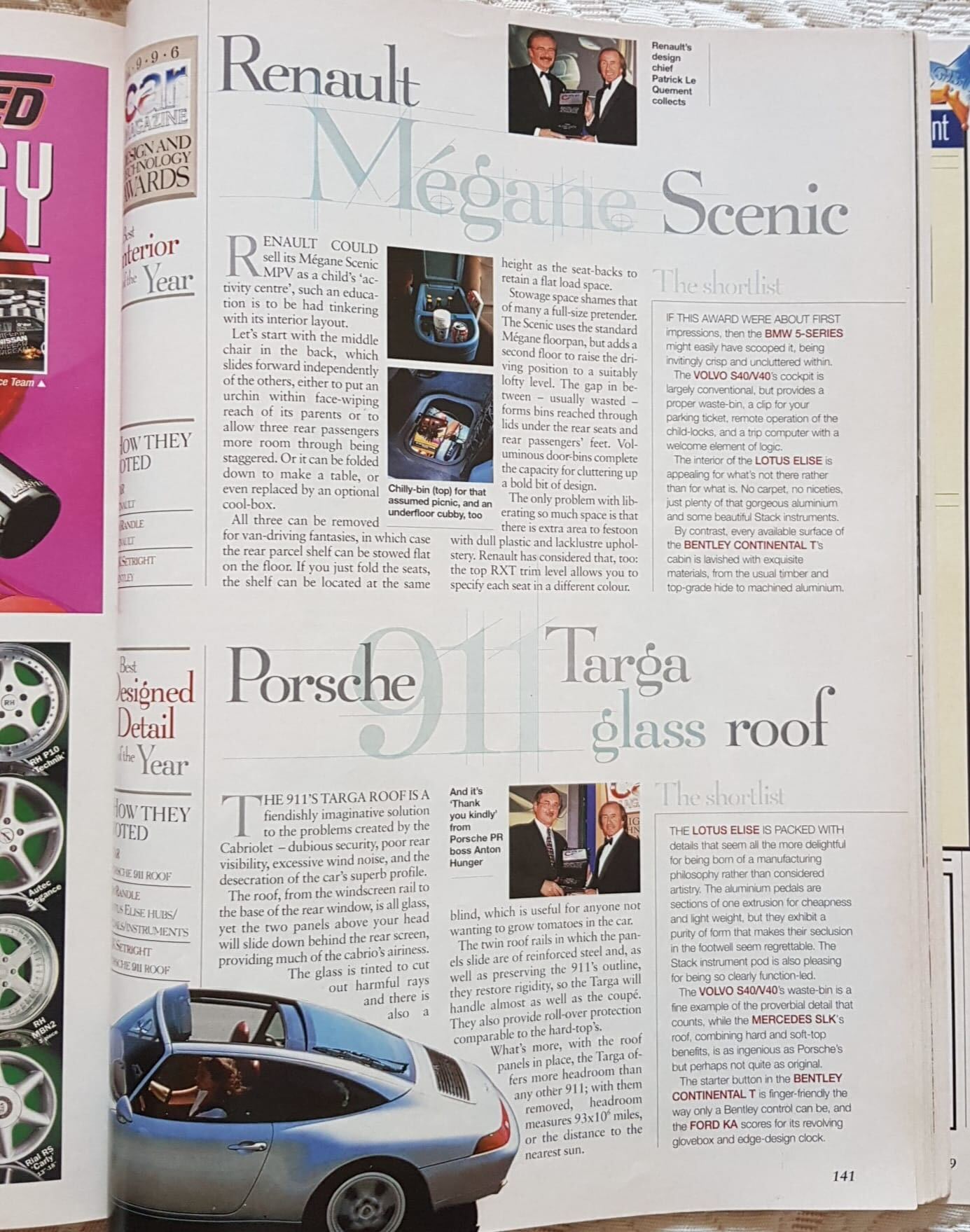 Antigua revista para aficionados al motor años 90