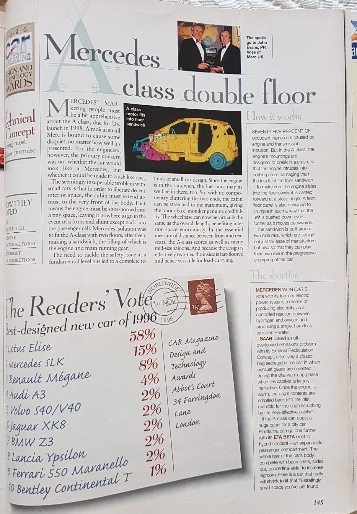 Antigua revista para aficionados al motor años 90