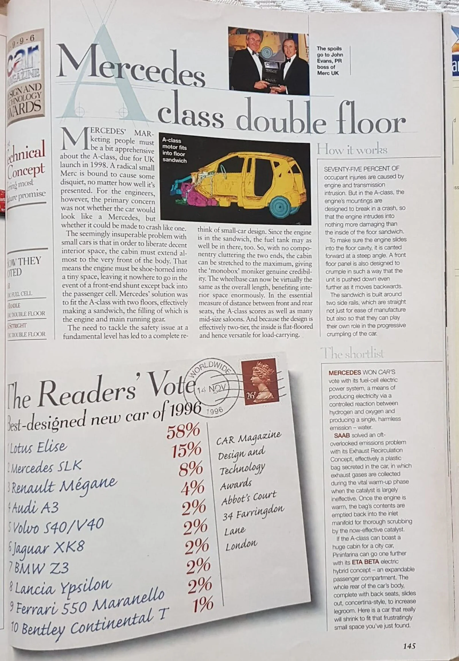 Antigua revista para aficionados al motor años 90
