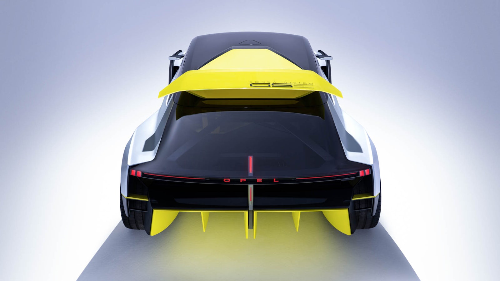 Opel Corsa GSE Vision Gran Turismo trasro