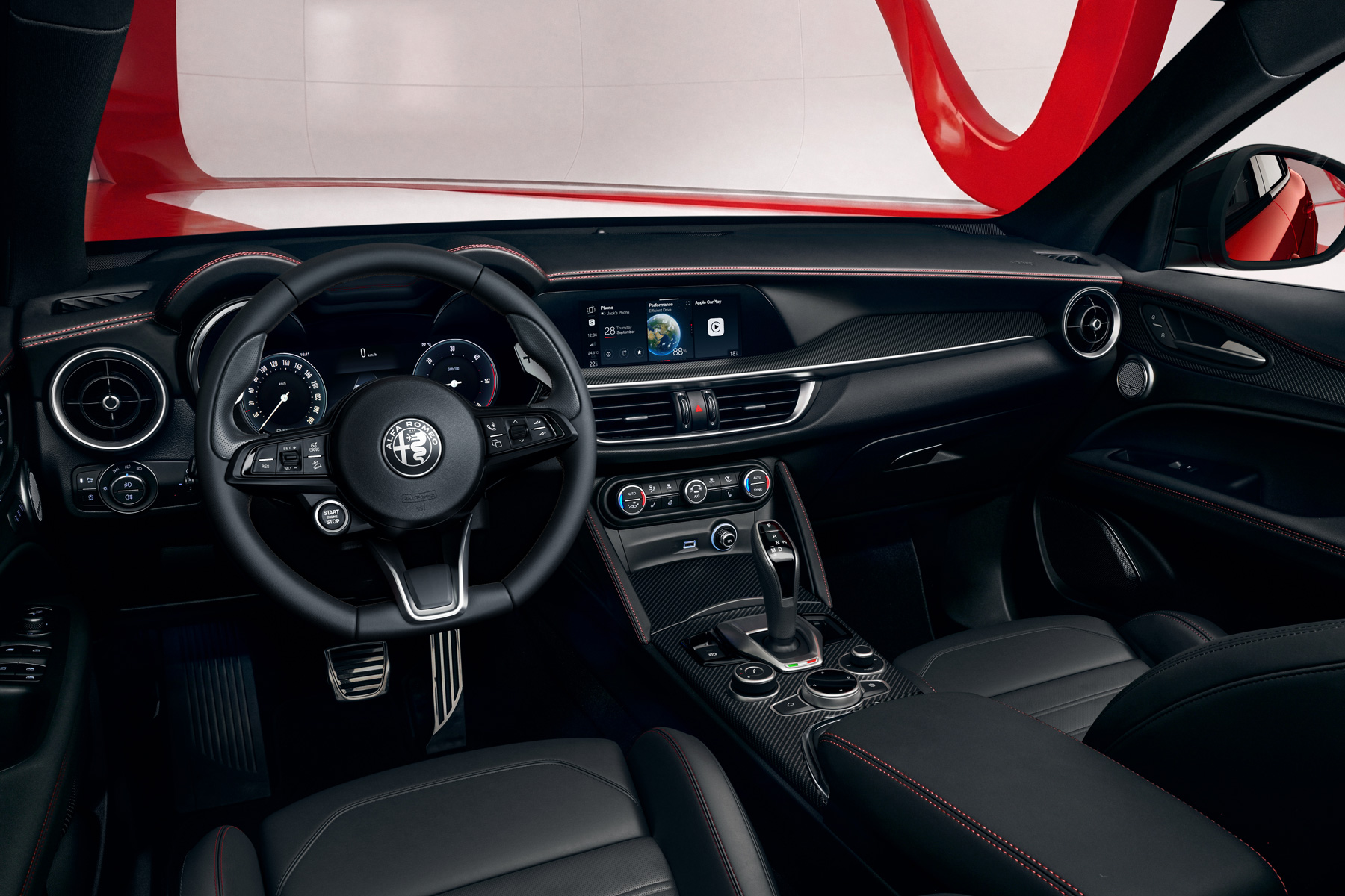 Alfa Romeo Stelvio Performance interior