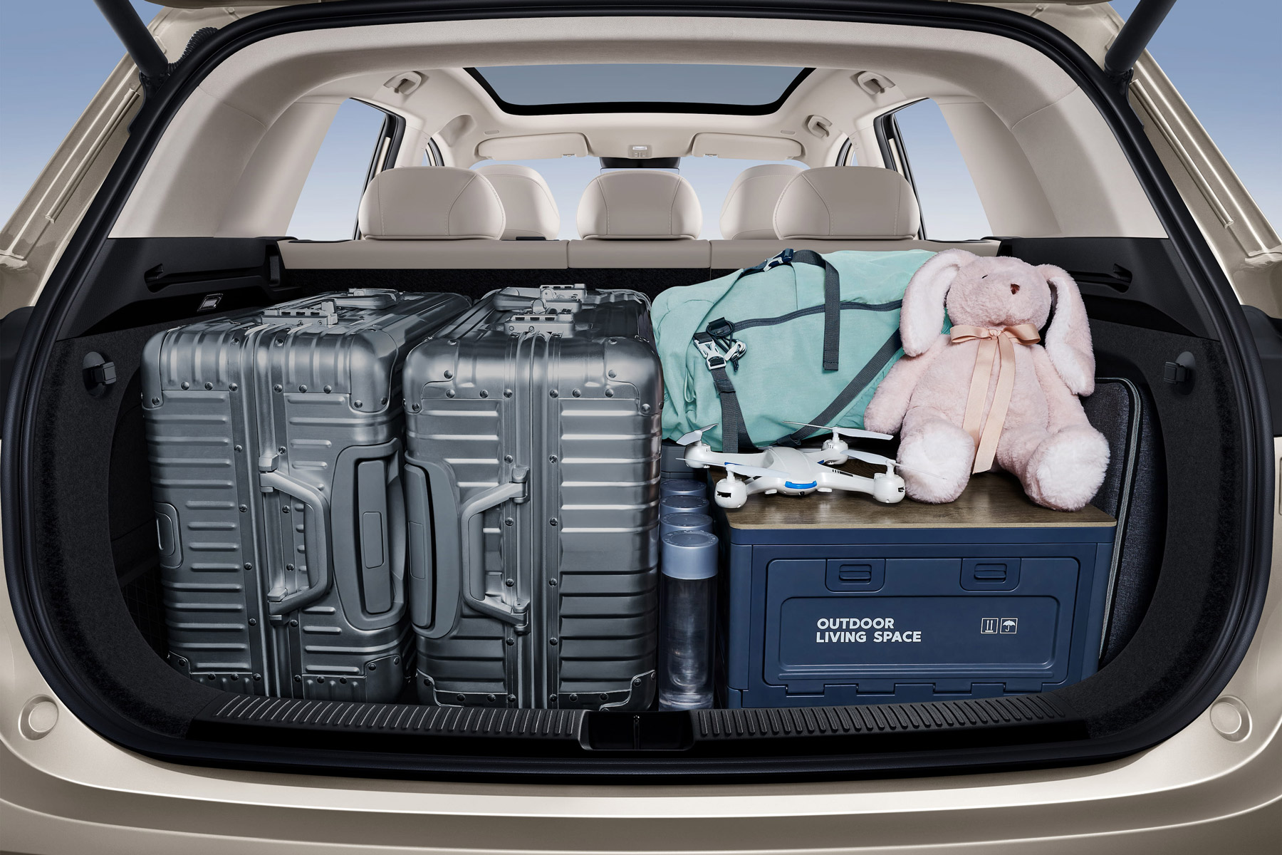 MGS6 EV foto interior maletero