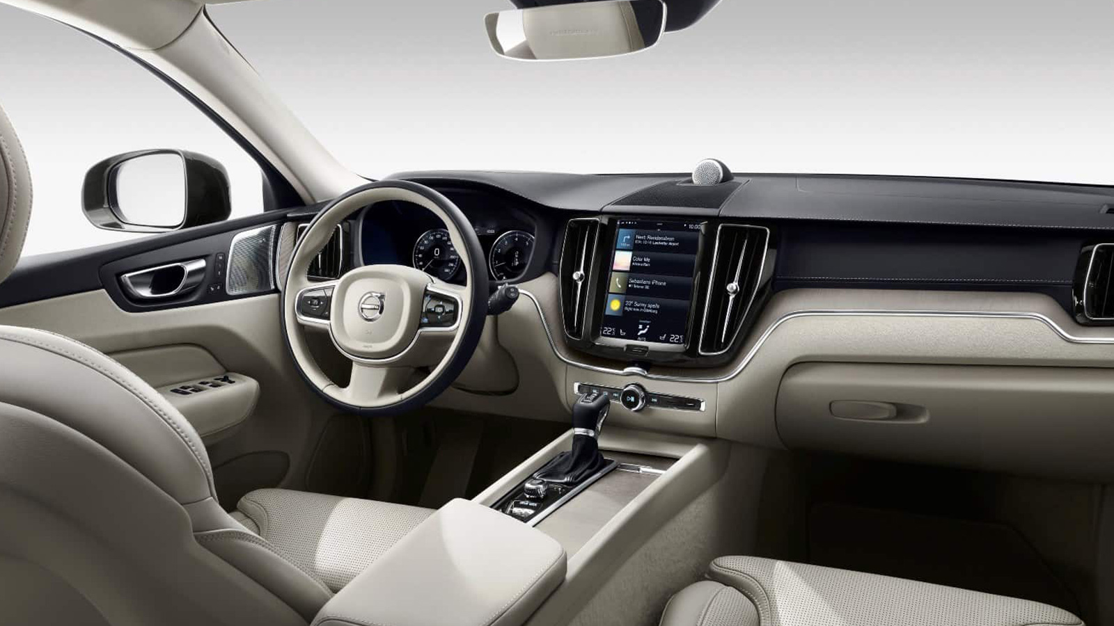 Volvo XC60 interior claro