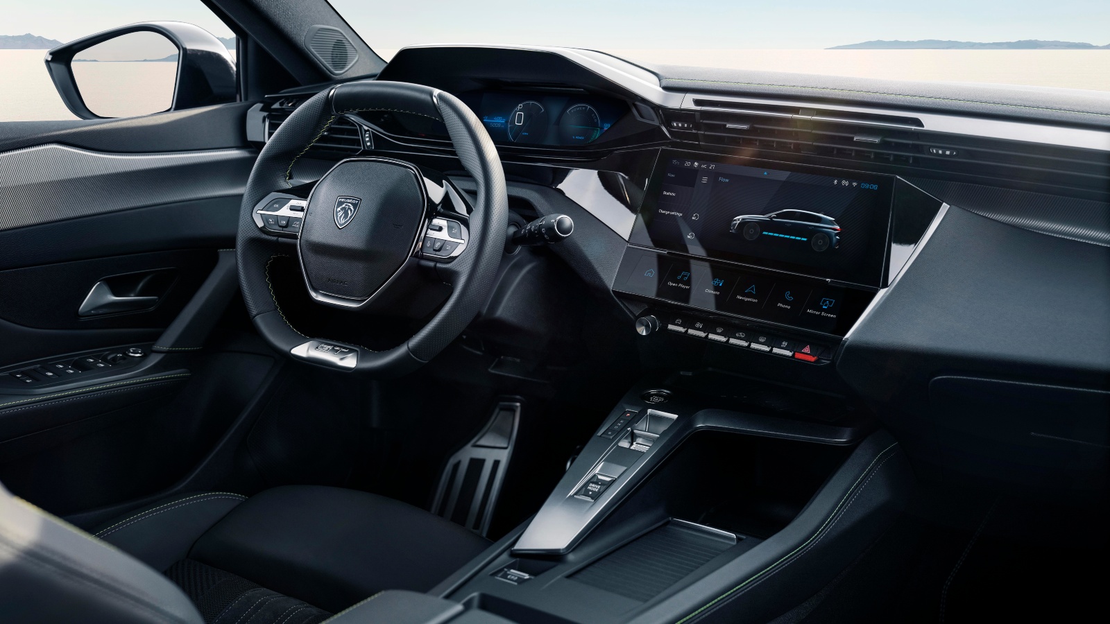 Peugeot e-308 interior