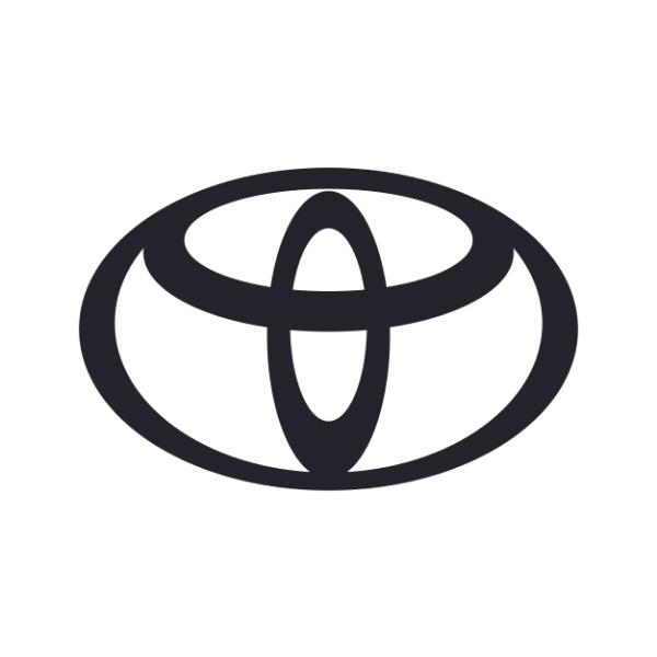 Logo de Toyota: tres óvalos entrelazados