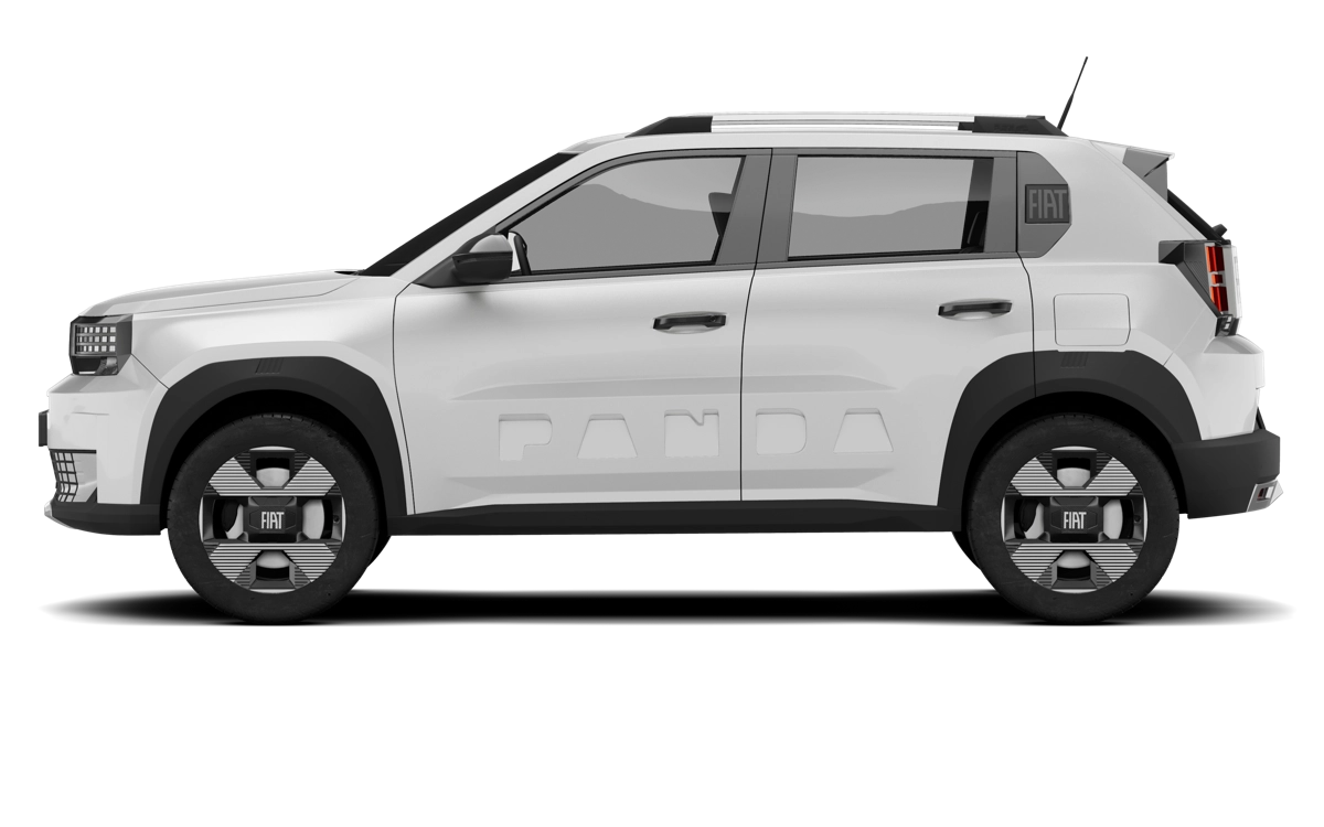 Fiat Grande Panda de perfil, oferta de coche nuevo en Carwow