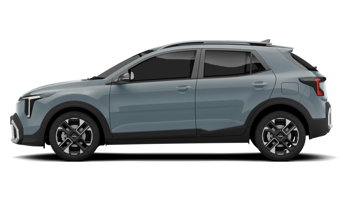 Kia Stonic de perfil, oferta de renting por menos de 300 euros al mes en Carwow