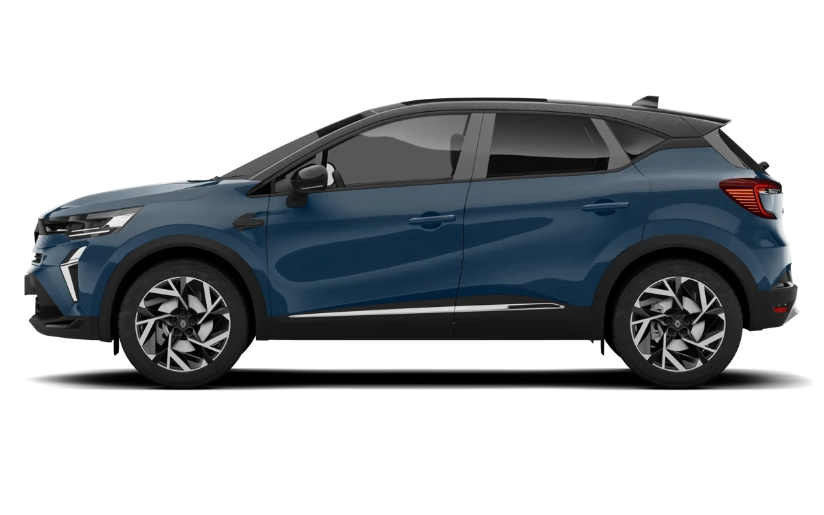 Renault Captur de perfil, oferta de renting en Carwow